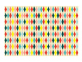 Obrus w Romby - 120 x 180 cm - 1 szt.