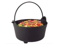 Black cauldron 24 cm - 1 pc