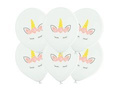 Balony z nadrukiem Piękny Jednorożec - 37 cm - 50 szt.