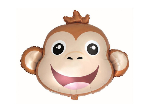 Foil Balloon Monkey - 77 x 60 cm