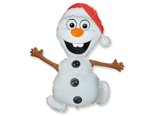 Balon foliowy Olaf Frozen - Kraina lodu - 90 x 70 cm