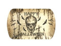 Duża tacka na Halloween z czaszką - 39 x 24 cm - 1 szt.