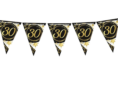 Flagbanner Black 30 - 300 cm - 1 pc