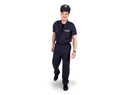 Kostium Policjanta dla mężczyzny - 1 szt.