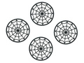 Spiderweb Felt stand - 10 cm