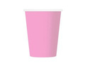 Light pink paper cups - 250 ml - 6 pcs.