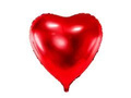 Balon foliowy Serce czerwone - 73 cm - 1 szt.