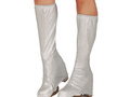 Boot covers silver 45 cms