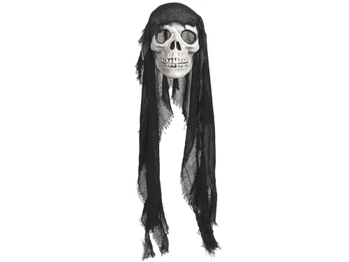 Hanging decoration Creepy skull - 100 cm
