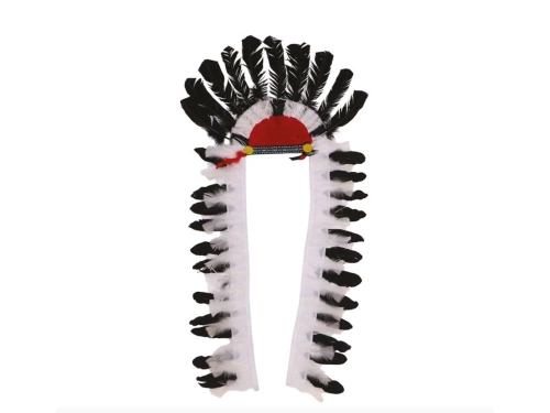 Indian Feather Headdress - 116 cm