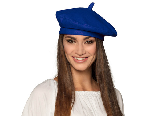 Beret niebieski - 1 szt.