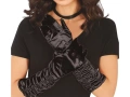 Pair of black gloves - 45 cm