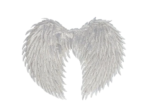Angel wings silver - 50 x 55 cm