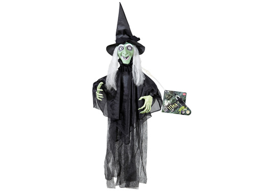 Sound sensor activated Witch - 60 cm