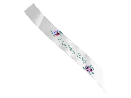 Sash for bachelorette party Bride's Team - 140 cm - 1 pc.