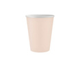 Light pink cups - 250 ml - 6 pcs.