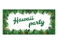 Hawaii Party Poster - 70x33 cm