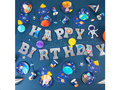 Birthday plates Planets - 18 cm - 8 pcs.