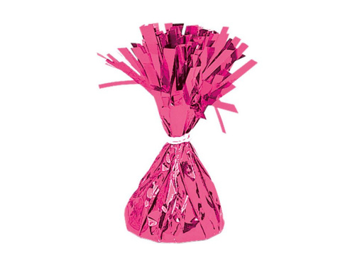 Obciążnik foliowy do balonów napełnionych helem - magenta - 170 g