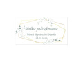 Wedding cake labels, 30 pcs