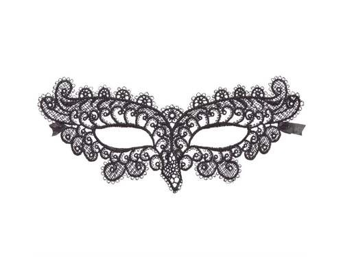 Black carnival mask