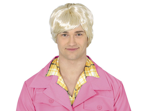 Blonde men's wig