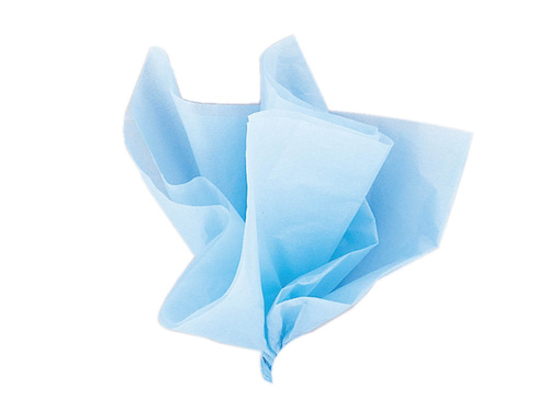 Decorative tissue paper for gift wrapping blue - 50 x 53 cm - 10 pcs.