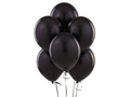 Balony lateksowe średnie - średnie - czarne - 100 szt.