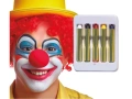 Clown face paint set