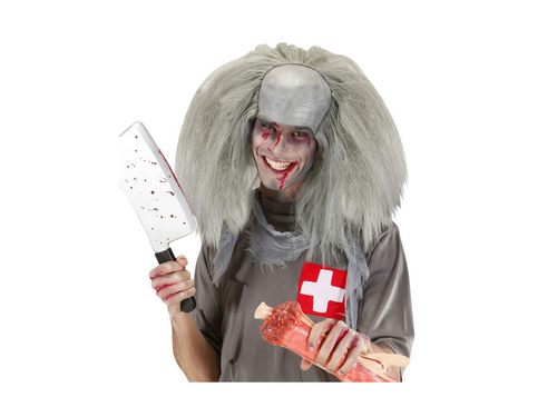 Nakrycie głowy zombie z włosami