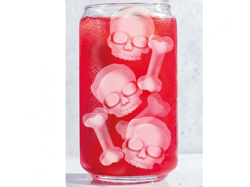 Ice cube halloween orange