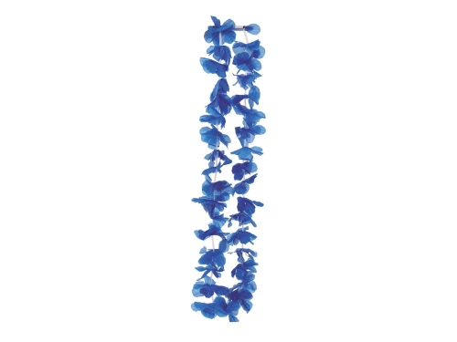Hawaiian necklace, blue