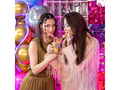 Retro Disco Straws - 19,5 cm - 6 pcs.