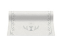 Table runner decoration for the First Holy Communion silver - 40 cm x 24 m - 1 pcs.