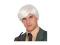 Biała peruka dla mężczyzn