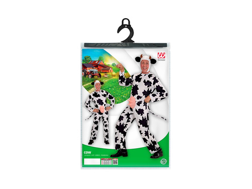 Zabawny strój krowy