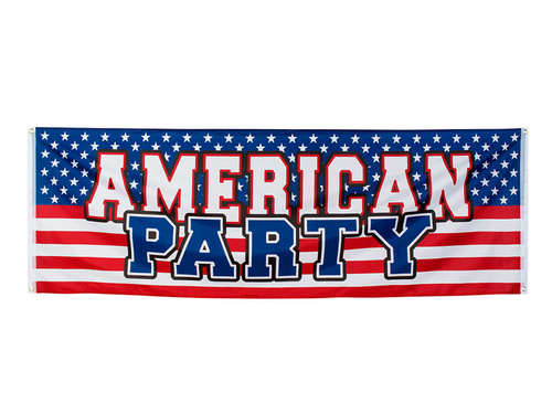 Flaga USA American Party - 1 szt.
