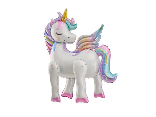 Unicorn foil balloon - 61 x 66 cm - 1 pc.