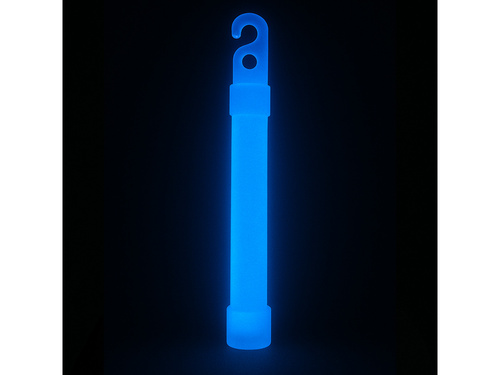 Świetliki łamane z zawieszką - fluorescencyjne - mix kolorów - 1 szt.