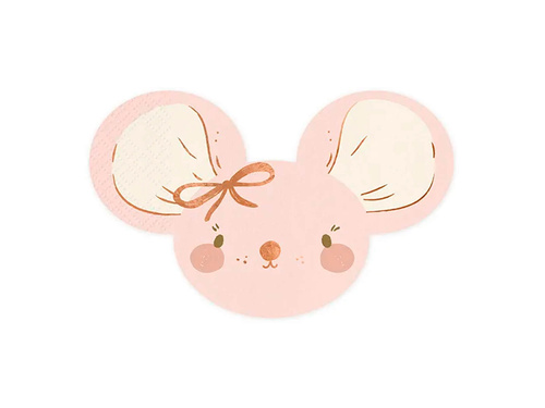 Napkins Mouse - 16 x 10 cm - 20 pcs