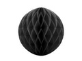 Dekoracja wisząca kula czarna - 40 cm - 1 szt.