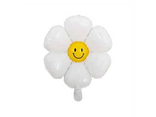 Balon foliowy Stokrotka - 50 x 40 cm - 1 szt.