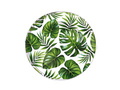 Talerzyki papierowe Tropikalne Liście - 23 cm - 6 szt.