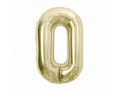 Number 0 Foil Balloon - 85 cm - 1 pc