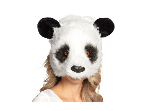 Maska pluszowa Panda