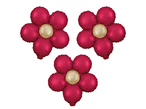 Flower Foil Balloon - 33 cm - 3 pc