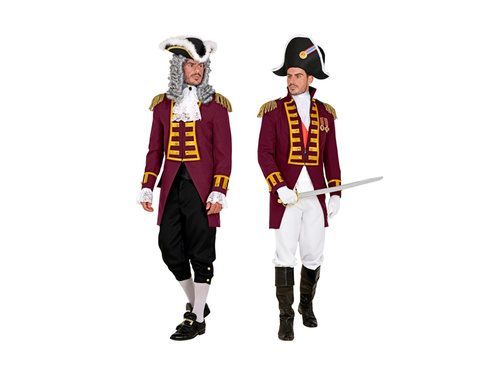 Strój paradny bordowy