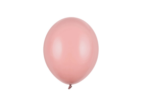 Balony lateksowe pastelowe ciemny brudny róż - średnie - 100 szt.