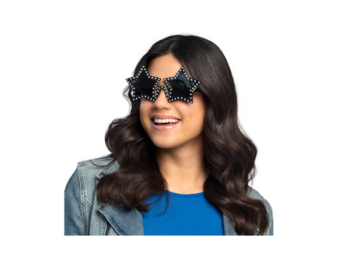 Okulary imprezowe gwiazda rocka