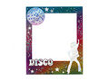 Retro Disco selfie frame - 1 pc.